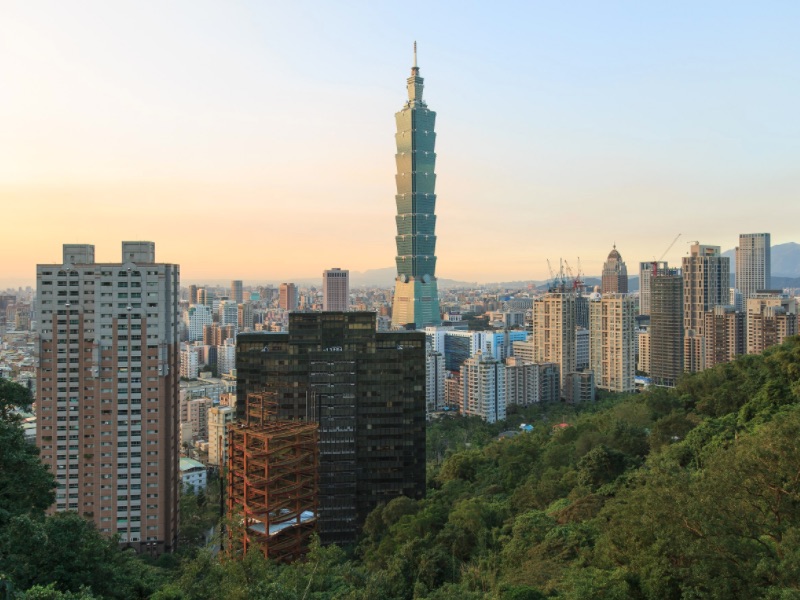 Eco Friendly Travels Taipei City View Skyline.jpg
